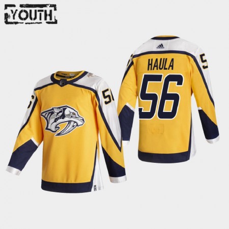 Kinder Eishockey Nashville Predators Trikot Erik Haula 56 2020-21 Reverse Retro Authentic